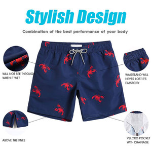 Shorts de Baño Personalizados con Bolsillo, Secado Rápido, Cambio de Color, Transpirables, Shorts de Baño de Moda para Hombre - Product Image 4