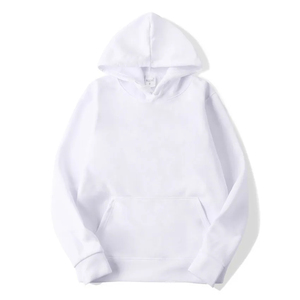 Sweat-shirt à capuche orange pour homme, coupe classique, en coton French Terry, décontracté, pour l'automne, avec poche - Product Image 3