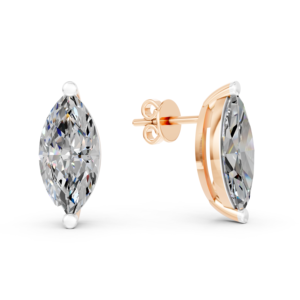 14K 9K 10K 18K Solid Gold 10Ct Lab Diamond Earring IGI Certified RJC ODM OEM Ethical Fine <b>Jewelery</b> Manufacturer EA502319 - Product Image 3