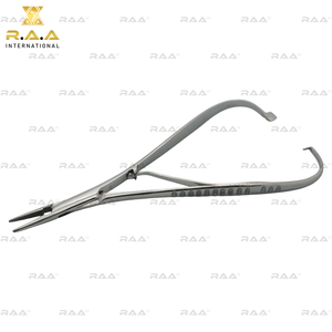 คีมจับอุปกรณ์จัดฟัน Mathieu Elastic Placing Plier / Needle Holder ขนาด 5.5 นิ้ว แบบละเอียด สำหรับงานจัดฟัน RAA-325 Class I R.A.A.INTERNATIONAL คุณภาพพรีเมียม - Product Image 2