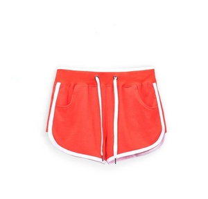 Pantalones cortos tipo jogger de poliéster y algodón lavados para mujer, cintura elástica, informales, para gimnasio y ropa deportiva de talla grande - Product Image 3