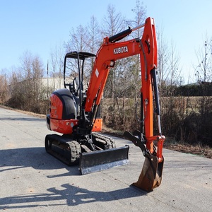 Miniexcavadora Kubota KX040 4 de 4 toneladas, microexcavadora con motor Laidong y bomba para construcción y movimiento de tierras. - Product Image 4