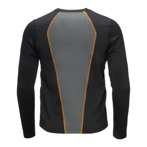 <b>Men's</b> Polyester/Cotton Long Sleeve Rash Guard <b>Thermal</b> Base Layer Workout <b>Top</b> Anti-Bacterial Anti-UV Breathable Eco-Friendly - Product Image 2