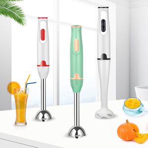 <span class=keywords><strong>Mixeur</strong></span> Plongeant Électrique 300W pour Smoothies, Aliments pour Bébé et Soupes - Hachoir Manuel pour Légumes - Product Image 2