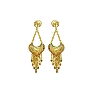 สร้อยคอทองเหลืองชุบทอง 14K/18K/24K หนาแบบดั้งเดิมสไตล์ดูไบสำหรับงานแต่งงานและงานปาร์ตี้ ขายส่ง - Product Image 5