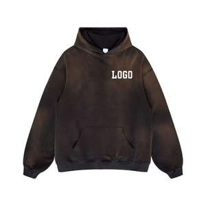 Sweat à capuche pour homme SPAHI ENTERPRISES de qualité supérieure, 100% coton, écologique, coupe ample, imprimé numérique délavé à l'acide, 500g, décontracté pour l'hiver - Product Image 1