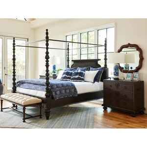 Base de Cama de Madera de Diseño Minimalista de Lujo para Muebles de Hotel y Decoración del Hogar - Product Image 6