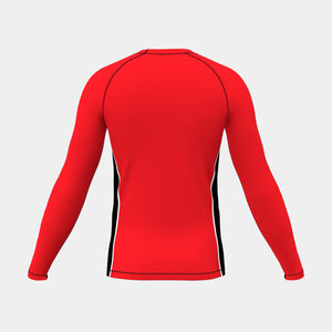 Camiseta Deportiva de Manga Larga con Protección UV, Ecológica y de Compresión, con Logotipo Frontal, Material de Poliéster/Spandex - Product Image 2