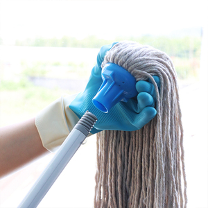 Recharge de tête de balai serpillère en coton robuste, auto-essoreuse, pour nettoyage de sols humides, usage commercial et industriel, vente en gros usine - Product Image 3