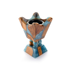 ANAM OVERSEAS Porte-encens artisanal en résine et bois écologiques pour la maison, la méditation et la décoration religieuse - Product Image 3