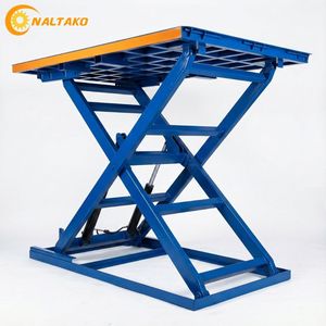 Naltako - Mesa Elevadora de Tijera Eléctrica Hidráulica de 2000 kg, Altura de 1400 mm, Plataforma de 1300x820 mm para Manipulación de Palés Europeos, 220 V - Product Image 6