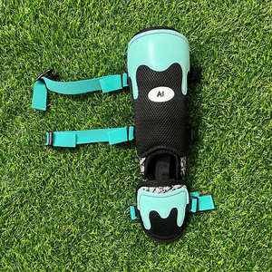 Nuevo Conjunto de Equipo de Protección Ligero de Plástico para Entrenamiento de Béisbol y Sóftbol, Entrega Rápida, Protección para Piernas, Codos y Manos de Jugadores Bateadores - Product Image 4