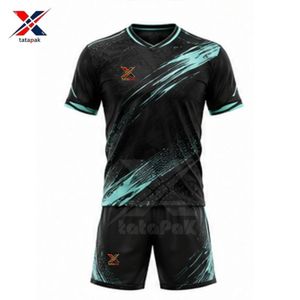 Uniforme de Fútbol con Diseño Personalizado, Material de Poliéster y Jacquard, Unisex para Adultos, Ropa Deportiva para Equipos, Fabricante TATAPAK, OEM - Product Image 4