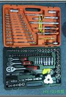 Juego de Llaves de Tubo Práctico con Compartimentos Organizados, Equipo de Mano para Entusiastas del Bricolaje Familiar