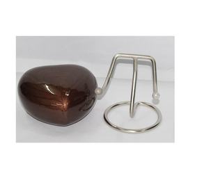 Heart Shaped Brass American Style Cremation Urn Set of 3 for Ashes Small <b>Memorial</b> <b>Keepsake</b> Urns - Product Image 3