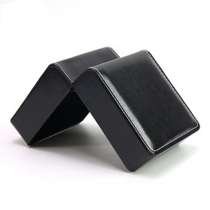Wholesale Luxury Durable Travel <b>Watch</b> Case Custom Logo Leather Snap Closure Rectangle Shape Portable <b>Watch</b> Box Gift <b>Watches</b> - Product Image 5