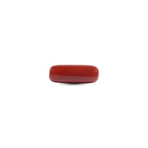 พลอยปะการังสีแดงทรงรีขนาด 8.55 กะรัต สำหรับเครื่องประดับชั้นดี - Product Image 2