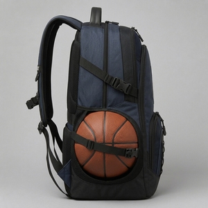 Bolsa de baloncesto al por mayor con construcción de calidad, gran espacio de almacenamiento, asas resistentes, cremalleras seguras y transporte cómodo - Product Image 3