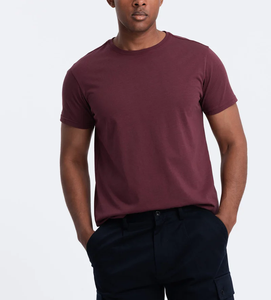 Camiseta de estilo casual para hombre, manga corta, cuello redondo, precios al por mayor, 100% algodón, diseño de corte regular. - Product Image 3