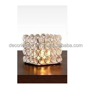 Handmade Crystal <b>Votive</b> <b>Candle</b> <b>Holder</b> Tea Light Stand Decorative Tableware Elegant Centerpiece for Stylish Home Decor - Product Image 2