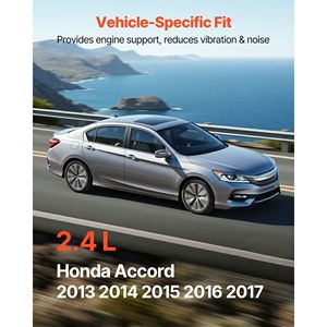 Kit de Reemplazo de Soporte de Motor y Transmisión Compatible con Honda Accord 2.4L L4 2013-2017, Juego de 5, Alternativa OEM - Product Image 4