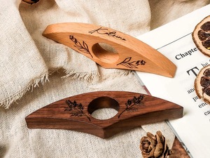 Finger Ring Reader Support <b>Book</b> Finger Holder Wooden - Product Image 6