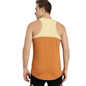 Débardeur Homme Tendance 2026 Léger en Coton avec Logo Personnalisé et Poche Imprimée, Coupe Slim Sans Manches pour la Gym et le Quotidien - Product Image 3
