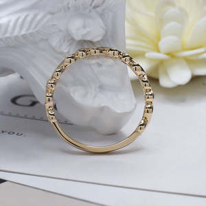 Anillo de Eternidad con Nudo Infinito Único, Moissanita VVS, Plata de Ley 925, Anillo de Compromiso, Aniversario, Regalo para Fiesta - Product Image 5