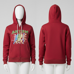 Sweat-shirt à capuche pour homme, coupe slim, mode décontractée, hiver, personnalisé, en coton et polyester, polaire, anti-rétrécissement - Product Image 2