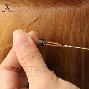 Agujas de Gancho de 3 Puntas con Mango Negro para Micro Anillos de Silicona, Cuentas, Extensiones de Cabello y Extensiones de Plumas - Product Image 5