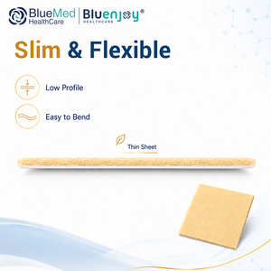 Apósito estéril BLUENJOY con <span class=keywords><strong>miel</strong></span> <span class=keywords><strong>de</strong></span> <span class=keywords><strong>Manuka</strong></span> pura <span class=keywords><strong>de</strong></span> grado médico <span class=keywords><strong>para</strong></span> la curación avanzada <span class=keywords><strong>de</strong></span> <span class=keywords><strong>heridas</strong></span>, quemaduras y sitios <span class=keywords><strong>de</strong></span> donación. - Product Image 4