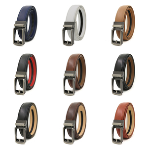 New <b>Men's</b> Automatic <b>Buckle</b> Click <b>Belt</b> Factory Split Leather <b>Belts</b> <b>for</b> <b>Men</b> Wholesale 14 Colors Stock <b>Belts</b> - Product Image 6