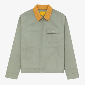 Chaqueta de Trabajo Personalizada para Hombre, 100% Algodón Twill, Cuello Alto, Ropa de Trabajo Mecánica con Servicio OEM - Product Image 4