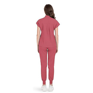 SHAGHAF Ensembles de blouses classiques unisexes en coton et tissu jersey, avec système de détection d'aiguilles, pour uniformes médicaux professionnels d'infirmières et usage hospitalier - Product Image 3