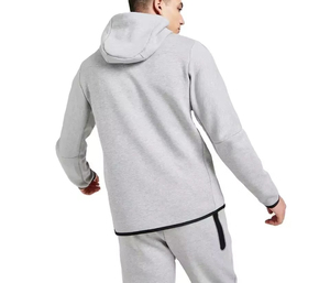 Vente en gros personnalisée – Nouveauté, Meilleure vente, Haute qualité – Blouson zippé doublé polaire anti-boulochage écologique pour homme - Product Image 5