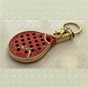 Llavero de Silicona con Forma de Raqueta de Pádel, Tamaño Personalizado, Recuerdo de Evento Deportivo, Duradero, Calidad Superior, el Mejor con Relieve 3D - Product Image 1