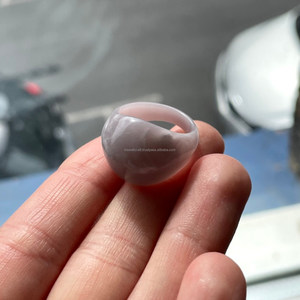 Anillo de Resina Transparente de Moda para Mujer, Corte Ovalado, Acrílico Grueso Amarillo, Engaste de Canal, Certificado IGI, Estilo Clásico, Calidad Estándar - Product Image 4