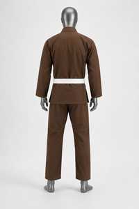 Kimono de BJJ Marrón para Adultos Unisex, 100% Algodón, Duradero, Corte Regular, Ropa de Artes Marciales, Bjj Gi - Product Image 6