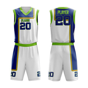Ensemble d'uniformes de basketball sublimés personnalisés pour hommes – Maillot sans manches à col en V et short assorti pour les équipes et les joueurs de club - Product Image 5