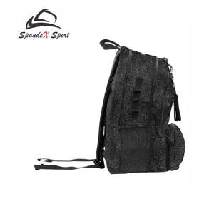 Bolsas de viaje escolares de moda con brillantina, personalizadas, 100% poliéster, para unisex, con logotipo personalizado, fabricante OEM ODM, bolsas de hombro con brillantina. - Product Image 3