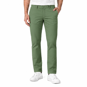 Pantalon cargo en polyester pour homme, antistatique, fabricant OEM du Bangladesh, vente en gros, coupe légère pour l'été - Product Image 1