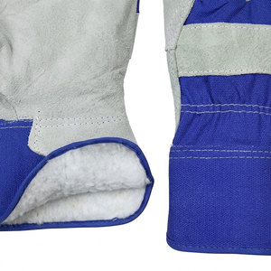 Gants de sécurité antidérapants en cuir de vachette pleine fleur certifiés CE, 11 oz, robustes, pour travaux de rigging, usage domestique et jardinage - Product Image 6