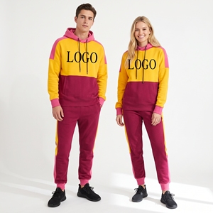 Hoodie oversize uni avec grande poche kangourou sur le devant, cordon de serrage réglable, unisexe, streetwear, haut vierge, tissu personnalisable - Product Image 2