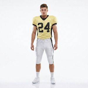 Maillot et pantalon de football américain sur mesure de haute qualité, tenue d'équipe en tissu mesh respirant, uniforme adulte Nexfit Athletics UV - Product Image 1