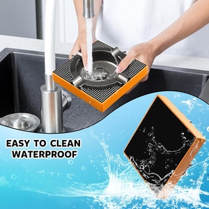 Cenicero de Aluminio sin Humo, Tradicional, Ecológico, Estilo Americano, para Exteriores, Patio, Resistente al Calor, Premium - Product Image 5