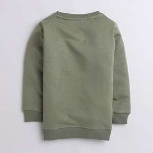 Camiseta de manga larga con estampado de Polka Tots Panda Hopper con conjunto de pantalón de Salón-verde - Product Image 3