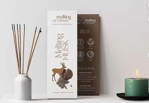 Incienso de Almizcle de Alta Calidad MELTING MUSK, Varillas de Incienso con Fragancia de Almizcle, Grado de Exportación, Agarbatti - Product Image 2