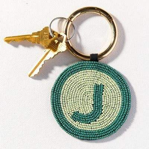 Handmade Bead <b>Keychain</b> <b>Customized</b> Shape Cotton Embroidery Howdy Design Festival Charm Christmas Chinese New Year BY MULTI CRAFT - Product Image 4