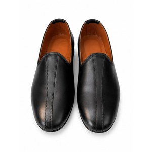 Mocasines de Punta Puntiaguda para Hombre LEATHER STUDIO, Parte Superior de Cuero Genuino, Entresuela y Suela de Goma Transpirables y Ligeras, Cierre Deslizante - Product Image 2