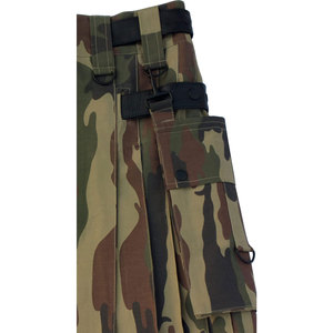 Kilt écossais camouflage utilitaire, kilt écossais pour la chasse, la randonnée, kilt tactique vert camouflage - Product Image 3